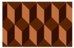 Notrax Déco Design Imperial Jumping beltéri takarítószőnyeg, barna, 120 x 180 cm