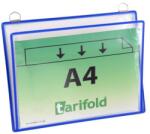 Djois Bemutatótábla Tarifold A4, két fÜllel, kék