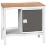 bott Műhelyasztal Bott Verso Weld, 93 x 100 x 60 cm, 1 szekrény, multiplex, szürke-antracit - manutan - 448 932 Ft