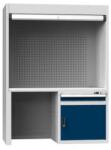 POLAK ellenőrző állomás, 1969 x 1462 x 753 mm, szürke/sötétkék