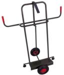 Cordes Molnárkocsi RU242 deszkához, tartóval, 250 kg-ig, felfújható kerekekkel, szürke