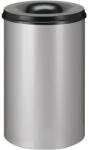 V-Part Tűzálló papírszemetes, 110 l, szürke, alumínium