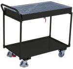 Variofit Cseppfogó kocsi ráccsal, 250 kg-ig, 112, 5 x 61 x 102 cm, 60 l, szürke