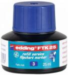 edding FTK 25 tartalék festék táblamarkerekhez, kék