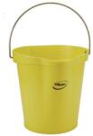 Vikan Műanyag vödör kiöntővel, étkezésre alkalmas, 12 l, sárga