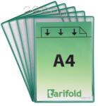 Djois Bemutatótábla Tarifold A4, fÜllel, zöld