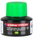 edding HTK 25 tartalék festék szövegkiemelőhöz, neonzöld