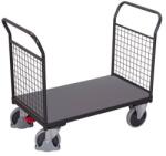 Cordes Platform kocsi két fogantyúval hálós töltettel, 500 kg-ig, 101, 5 x 119 x 60 cm, szürke