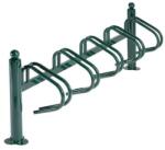 Mottez Kültéri kerékpártároló New York, 5 biciklire, zöld