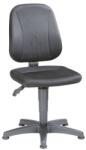 Bimossa Munkaszék Bimos Unitec 9650 siklóval, lábtartó nélkül, szövet, fekete