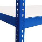 Rapid 2 Kiegészítő laminált polc, 91, 5 x 36, 5 cm, 340 kg, kék