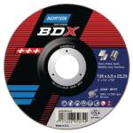 Norton vágótárcsa, rozsdamentes acélhoz és fémhez, átmérő 125 mm, vastagság 3, 2 mm