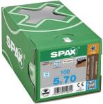 Spax TX teraszhengeres fejű facsavarok o 5 mm, 70 mm, 100 db-os csomag
