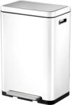 EKO X-Cube pedálos szelektív szemetes, 20+20 l, fehér