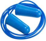 Portwest Detektálható zsinóros PU hab füldugó(200pár), kék