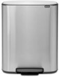 Brabantia Bo pedálos szemetes, 60 l, szürke, Brabantia