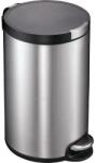 EKO Artistic pedálos szemetes, 12 l, rozsdamentes acél, matt