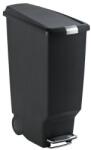 simplehuman Slim Step Can szemetes, 40 l, fekete