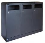 BICA Kültéri szemetes, Bica 713, 3x100 l