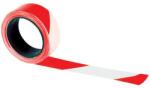 Taliaplast Talia kétoldalas figyelmeztető szalag, piros/fehér, 200 m