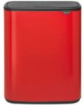 Brabantia Bo Touch bin szemetes, 60 l, piros, Brabantia