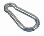 Godet horganyzott acél karabiner, hossza 50 mm