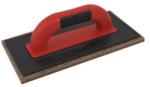 TopTrade ABS simító, barna filc, PROFESSIONAL, 250 x 130 x 10 mm, profi