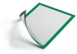 Durable DURAFRAME MAGNETIC A4-es információs keret, 5 db, zöld