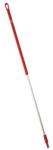 Vikan alumínium seprűnyél, csavaros, 151 cm, piros