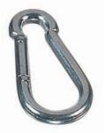 Godet horganyzott acél karabiner, hossza 100 mm