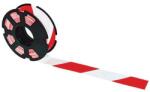 Taliaplast Talia kétoldalas figyelmeztető szalag, piros/fehér, 500 m