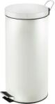 V-Part Pedálos szemetes, 30 l, fehér