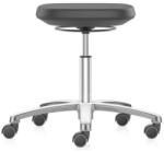 Bimossa ESD antisztatikus széklet Bimos Labsit kerekekkel, fekete