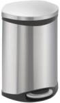 EKO Shell szemetes, 10 l, matt rozsdamentes acél