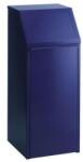 Kovona Fém szemetes kosár szelektív hulladékhoz, 70 l térfogat, kék