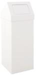 VEPA BINS Carro-Push szemetes, 110 l, fehér