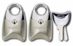 Master Lock Fusion lakatok, bilincs átmérő 3 mm, magasság 10 mm, 2 db