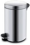 ALDA Basic fém szemétkosár, 12 l űrtartalom, matt rozsdamentes acél