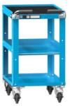 POLAK Műhelykocsi ZL, 3 polc, 785 x 442 x 600 mm, kék