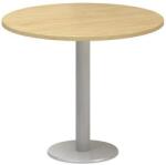 Alfa Office Alfa 400 kerek konferenciaasztal, 90 x 74, 2 cm, vadkörte mintázat - manutan - 126 136 Ft