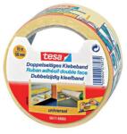 tesa Kétoldalas univerzális szalag, áttetsző, 10 m