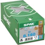 Spax TX laposfejű facsavarok o 8 mm, teljes menettel, 160 mm