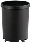 VEPA BINS Kerek szemetes, 50 l, fekete