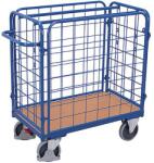 Cordes 4 hálós falú kocsi, 400 kg-ig, 119 x 64 x 122 cm, kék