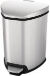 EKO Grace pedálos szemetes, 5 l, matt rozsdamentes acél