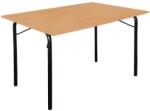 Flexfurn Összecsukható asztal Flexfurn Budget, 120 x 80 x 73 cm, bükk