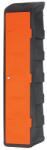 EMP Műanyag öltözőszekrény EMP, 1 rész, narancssárga