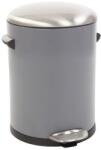 EKO Belle Delux pedálos szemetes, 5 l, szürke - EKO