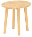 Alfa Office Kör alakú konferencia asztal Alfa Root, 50 x 47, 7 cm, tölgy
