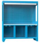 POLAK Vizsgáló munkaállomás, 1800 x 800 x 2030 mm, kék